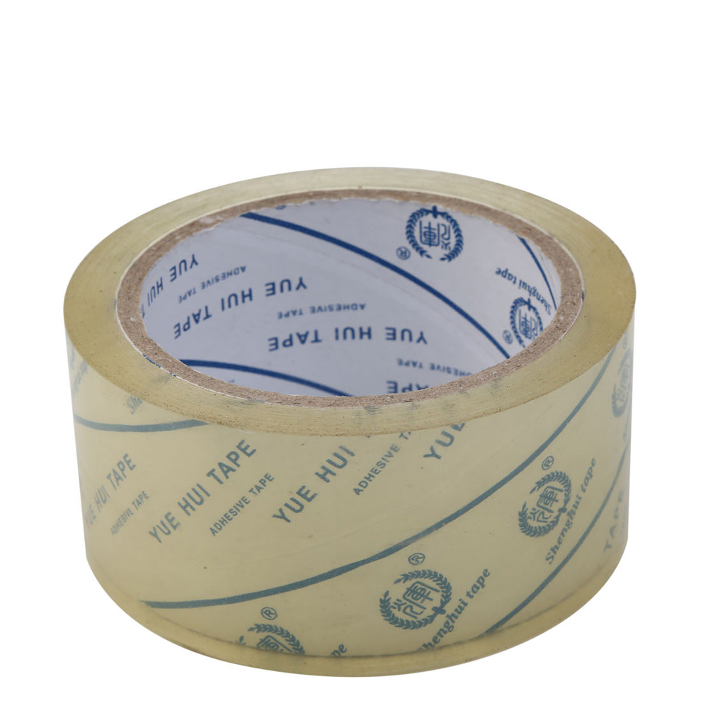 box with clear packing tape