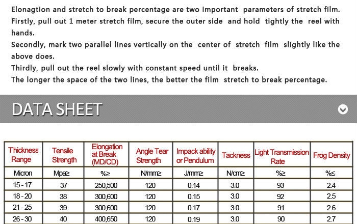 Stretch Film Cast Stretch Film Cast